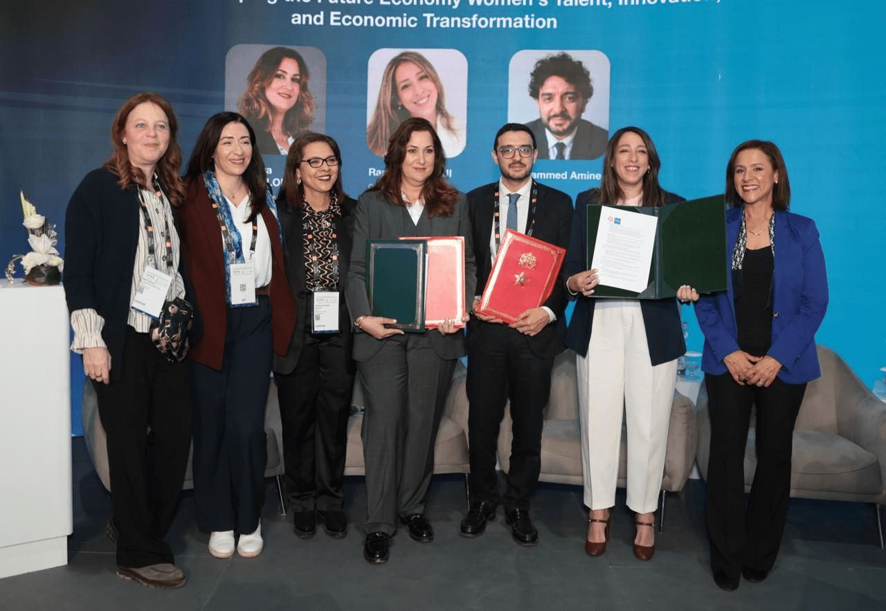 Partenariat entre We4She et WOMEN IN TECH Morocco.
